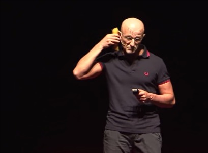 Dr. Sergio Canavero at a TEDTalk